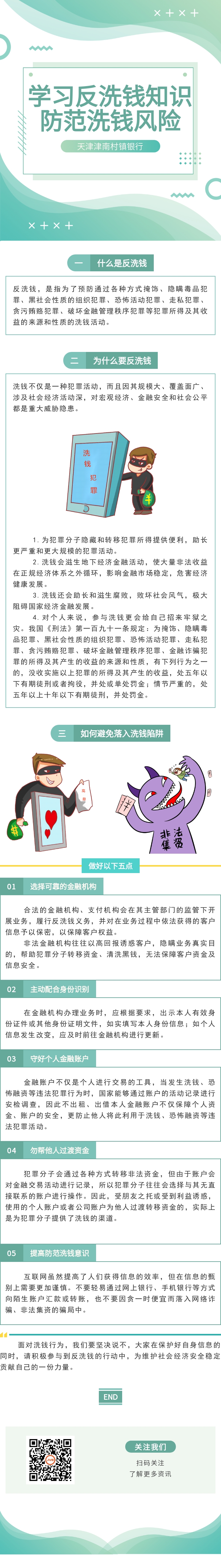 【防范洗钱】学习反洗钱知识，远离洗钱风险
